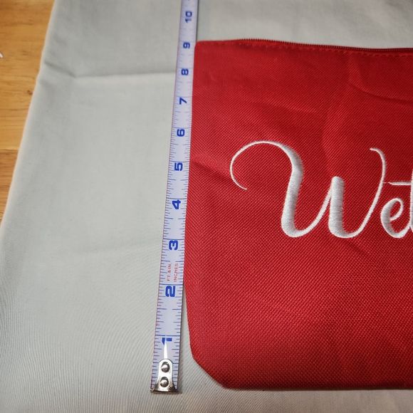 Wet Suit Zippered Storage Bag Red swim suit pouch - Picture 9 of 11